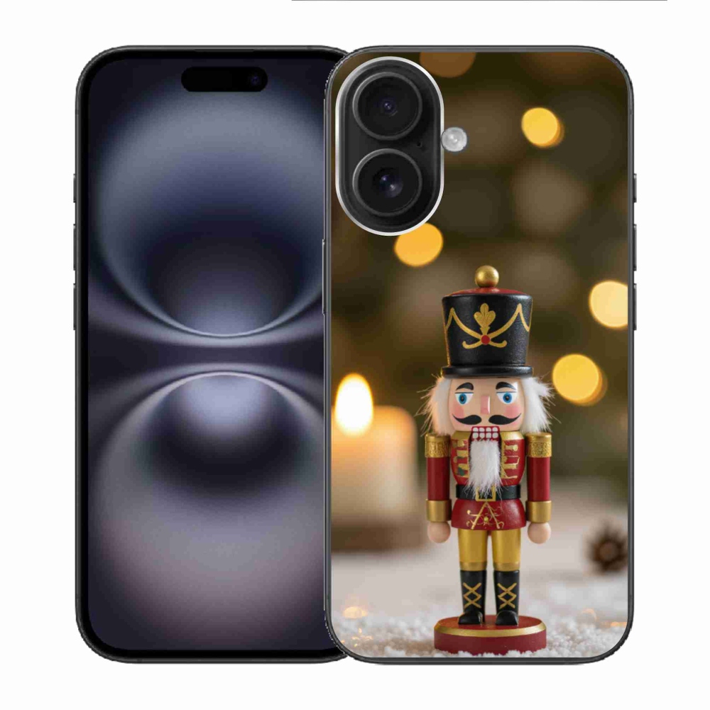 Gelový kryt mmCase na iPhone 16 - louskáček