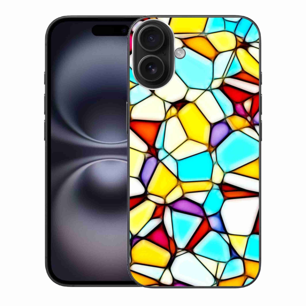 Gelový kryt mmCase na iPhone 16 Plus - abstraktní motiv 40