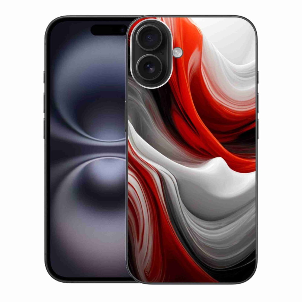 Gelový kryt mmCase na iPhone 16 Plus - abstraktní motiv 47