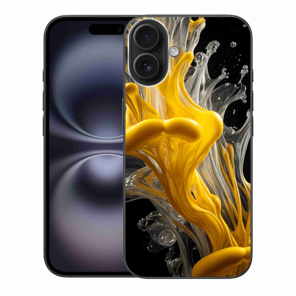 Gelový kryt mmCase na iPhone 16 Plus - abstraktní motiv 48