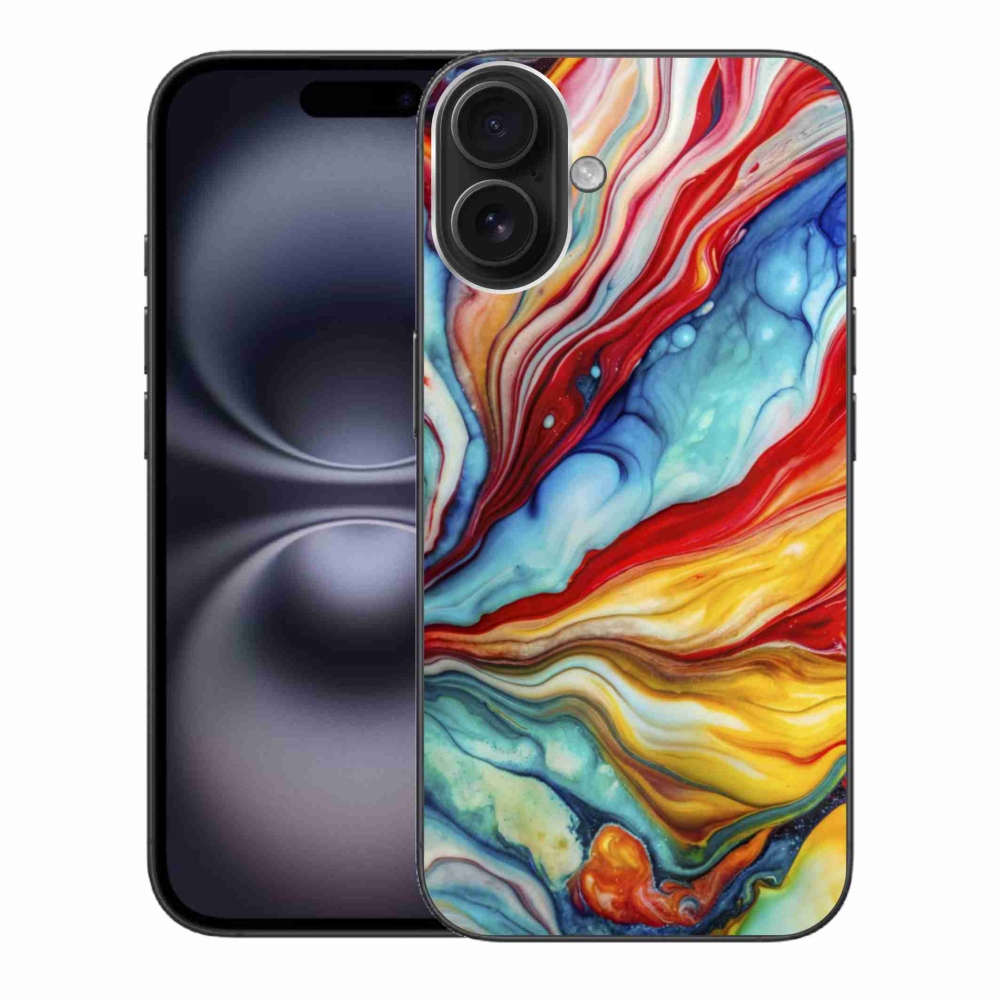 Gelový kryt mmCase na iPhone 16 Plus - abstraktní motiv 58
