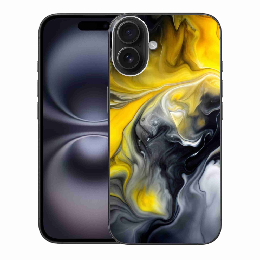 Gelový kryt mmCase na iPhone 16 Plus - abstraktní motiv 60