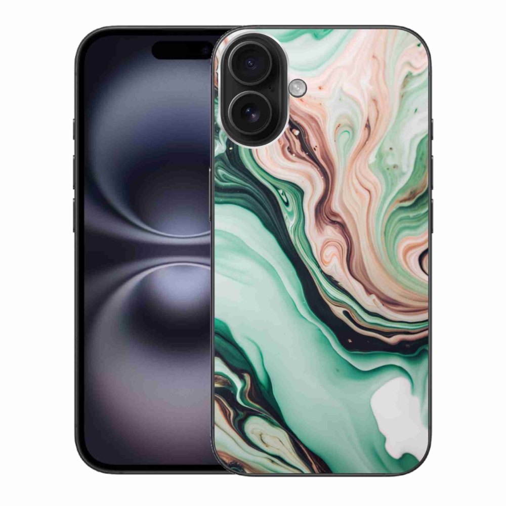Gelový kryt mmCase na iPhone 16 Plus - abstraktní motiv 62