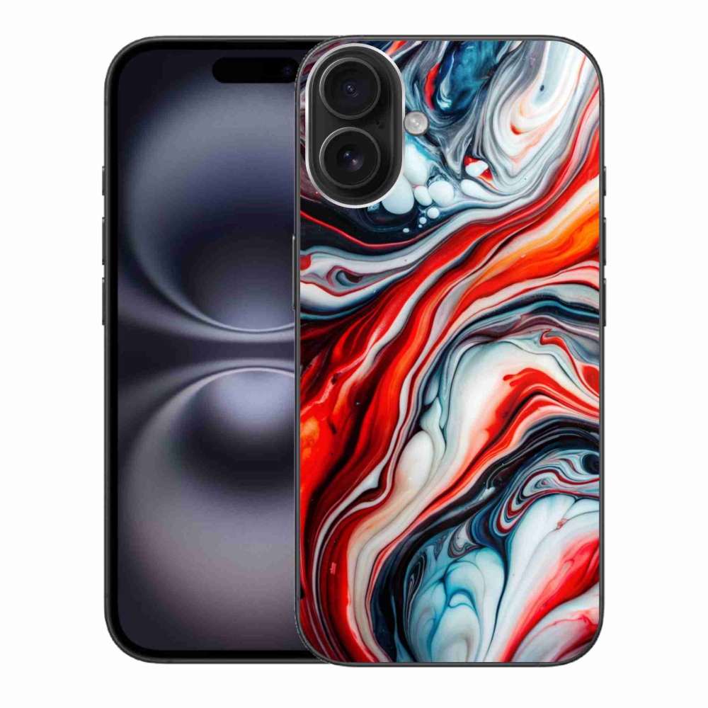 Gelový kryt mmCase na iPhone 16 Plus - abstraktní motiv 63