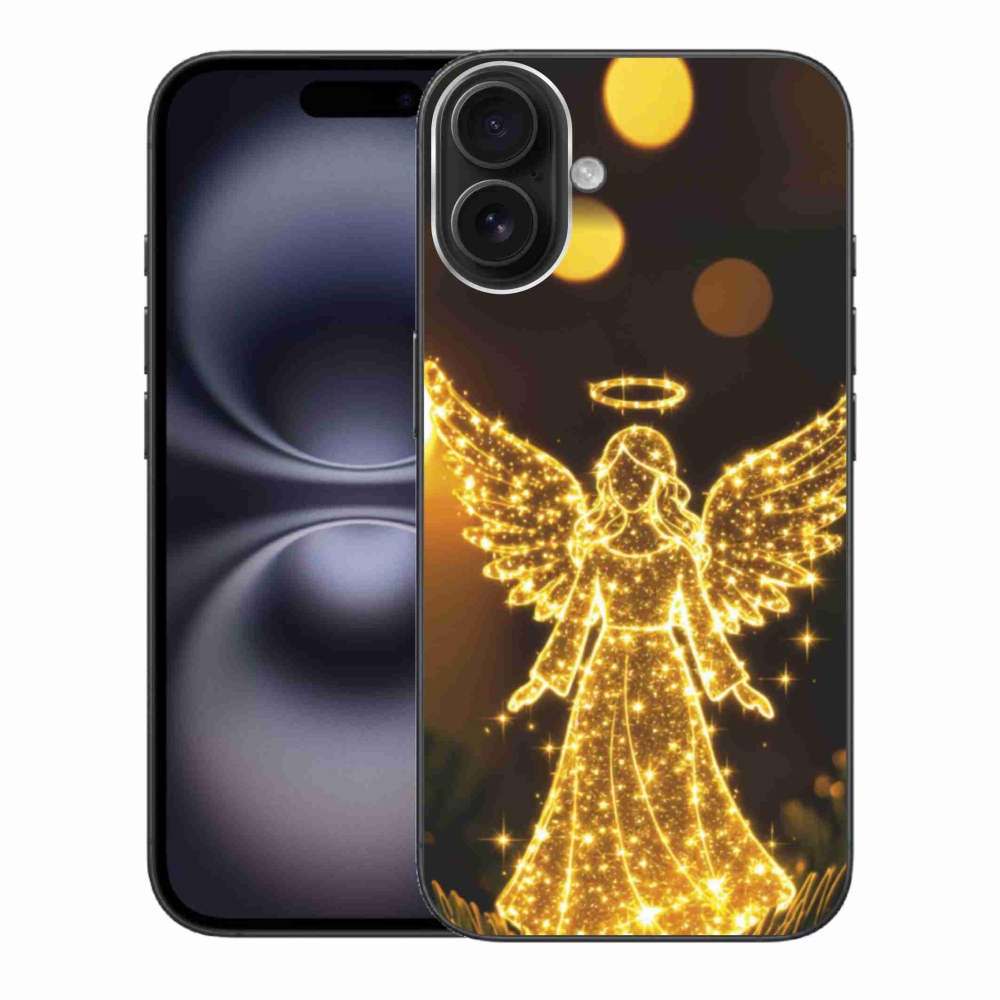Gelový kryt mmCase na iPhone 16 Plus - anděl