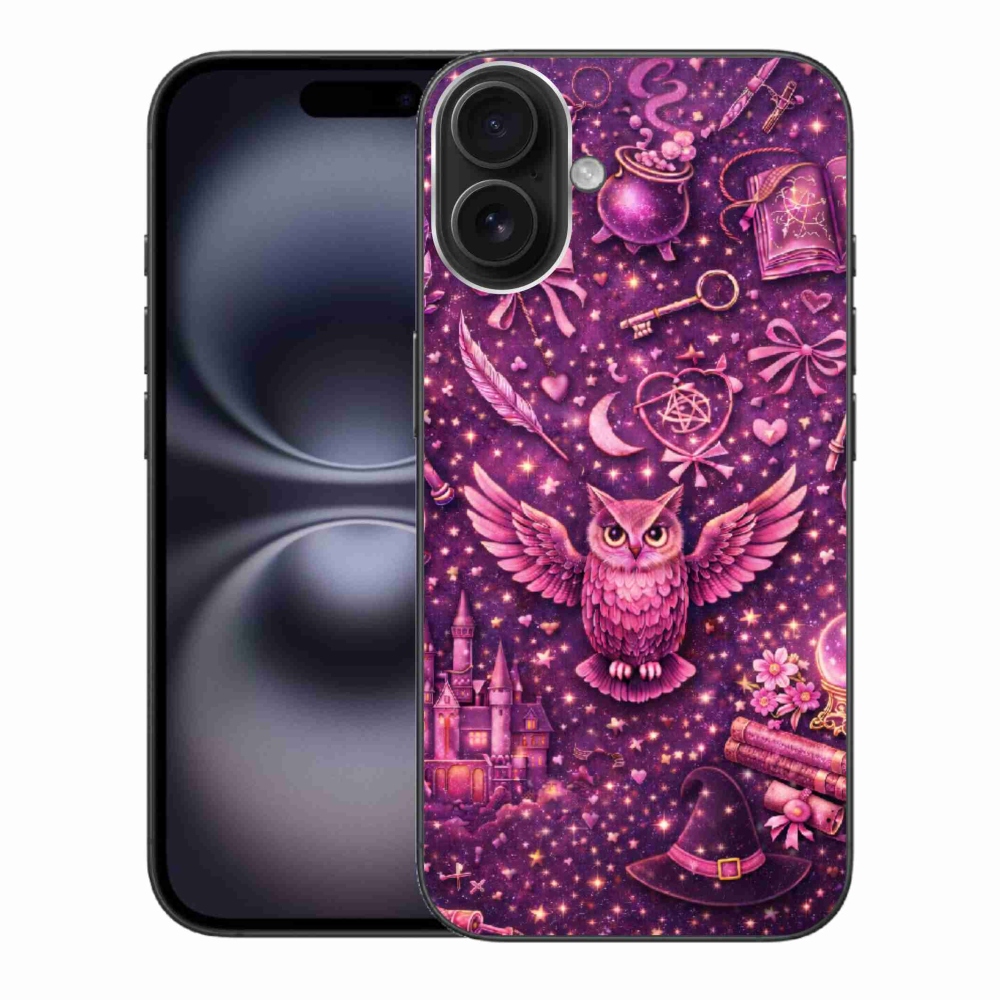 Gelový kryt mmCase na iPhone 16 Plus - magický svět