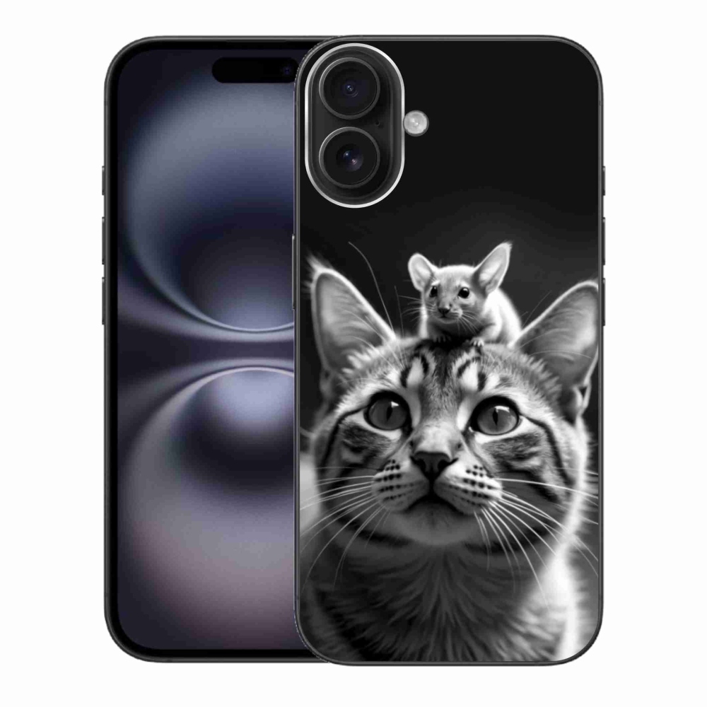 Gelový kryt mmCase na iPhone 16 Plus - zvířecí přátelství 2