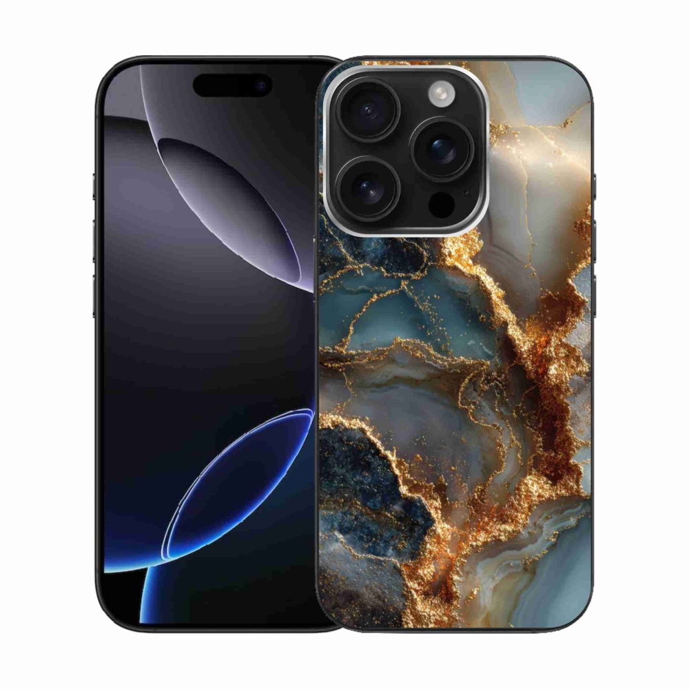 Gelový kryt mmCase na iPhone 16 Pro - abstraktní motiv 33