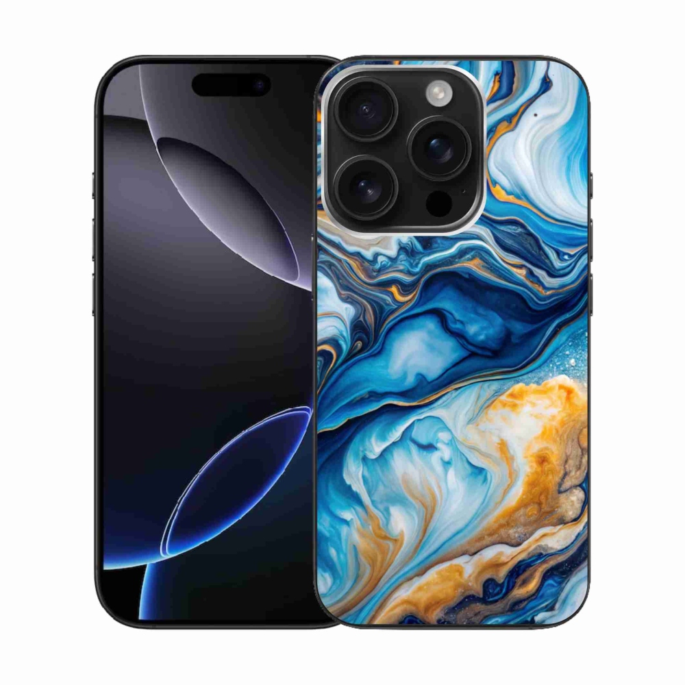 Gelový kryt mmCase na iPhone 16 Pro - abstraktní motiv 34