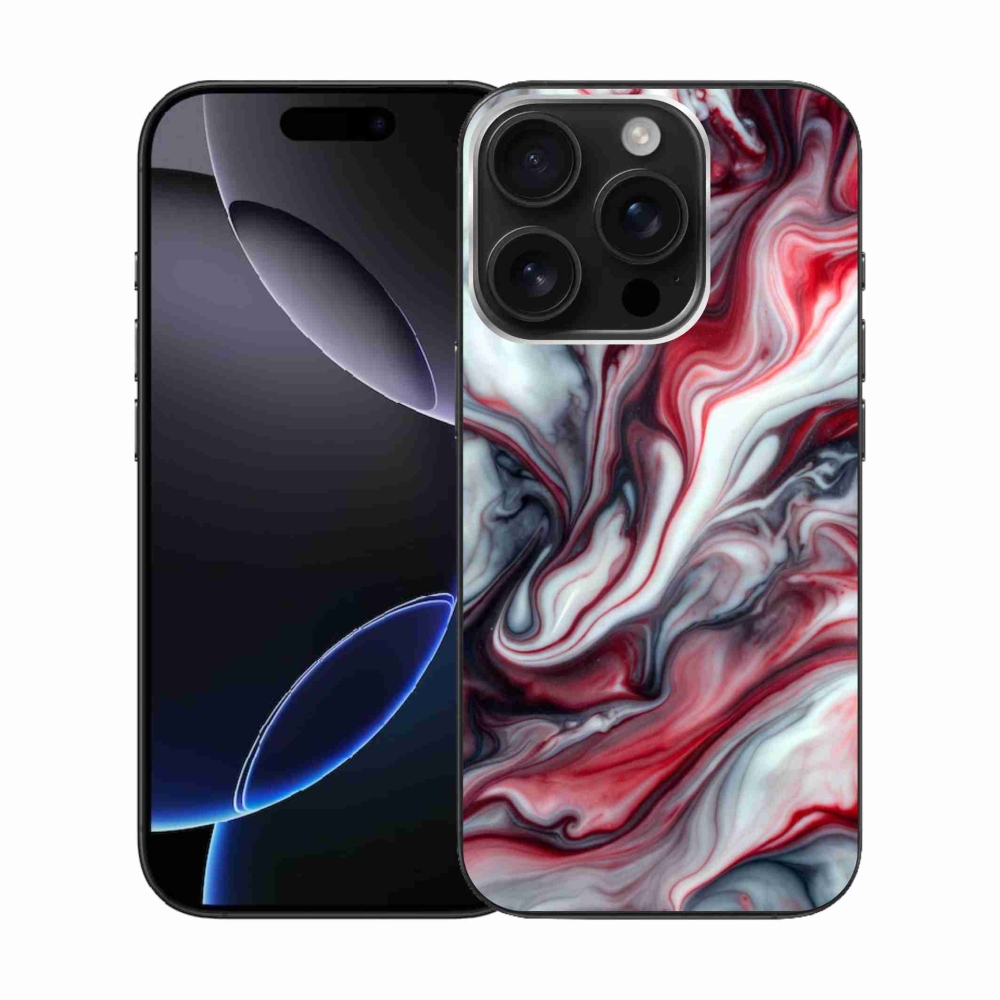 Gelový kryt mmCase na iPhone 16 Pro - abstraktní motiv 37