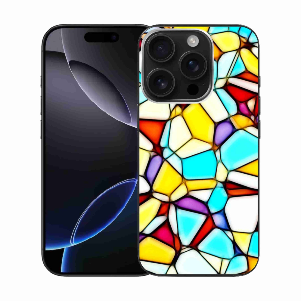 Gelový kryt mmCase na iPhone 16 Pro - abstraktní motiv 40