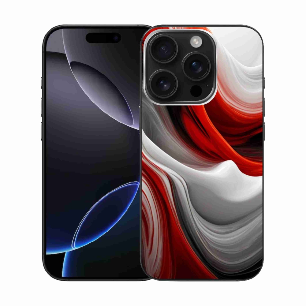 Gelový kryt mmCase na iPhone 16 Pro - abstraktní motiv 47