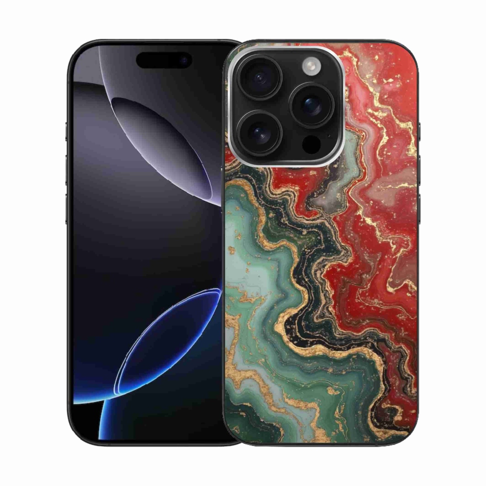 Gelový kryt mmCase na iPhone 16 Pro - abstraktní motiv 55