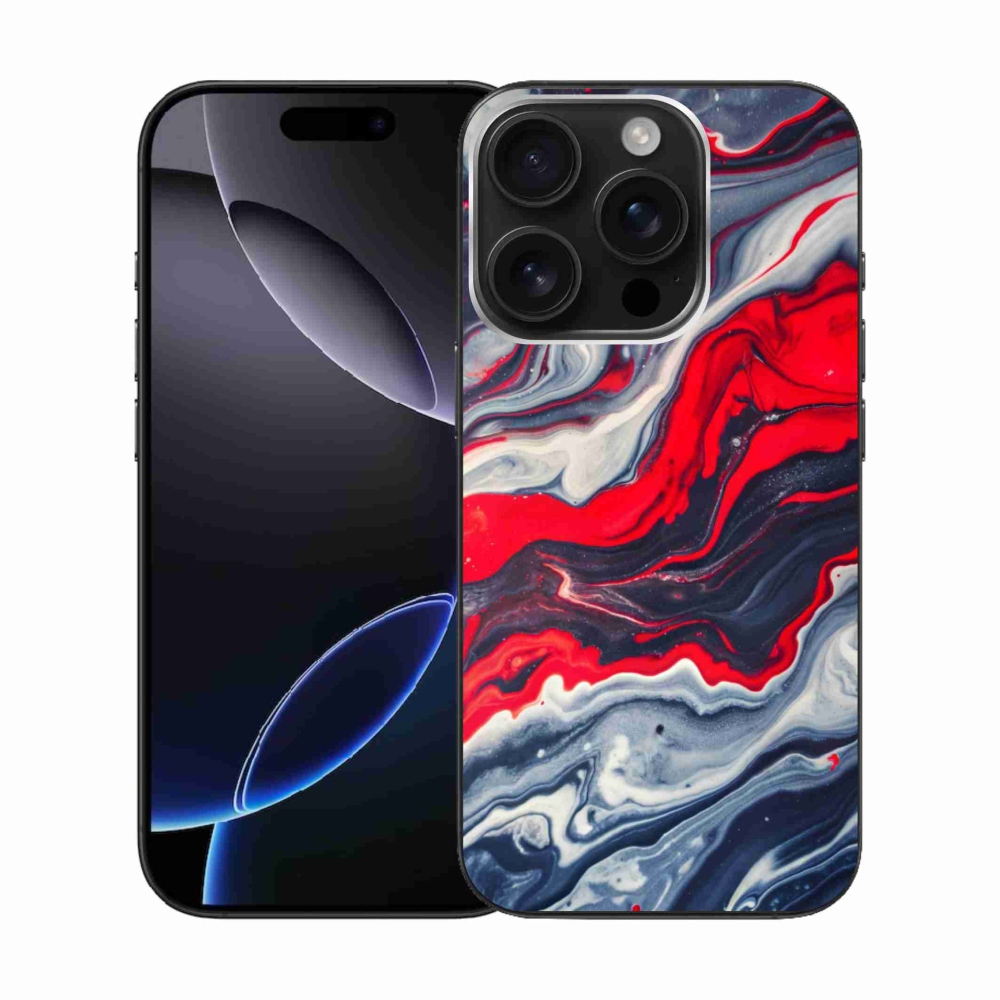 Gelový kryt mmCase na iPhone 16 Pro - abstraktní motiv 59