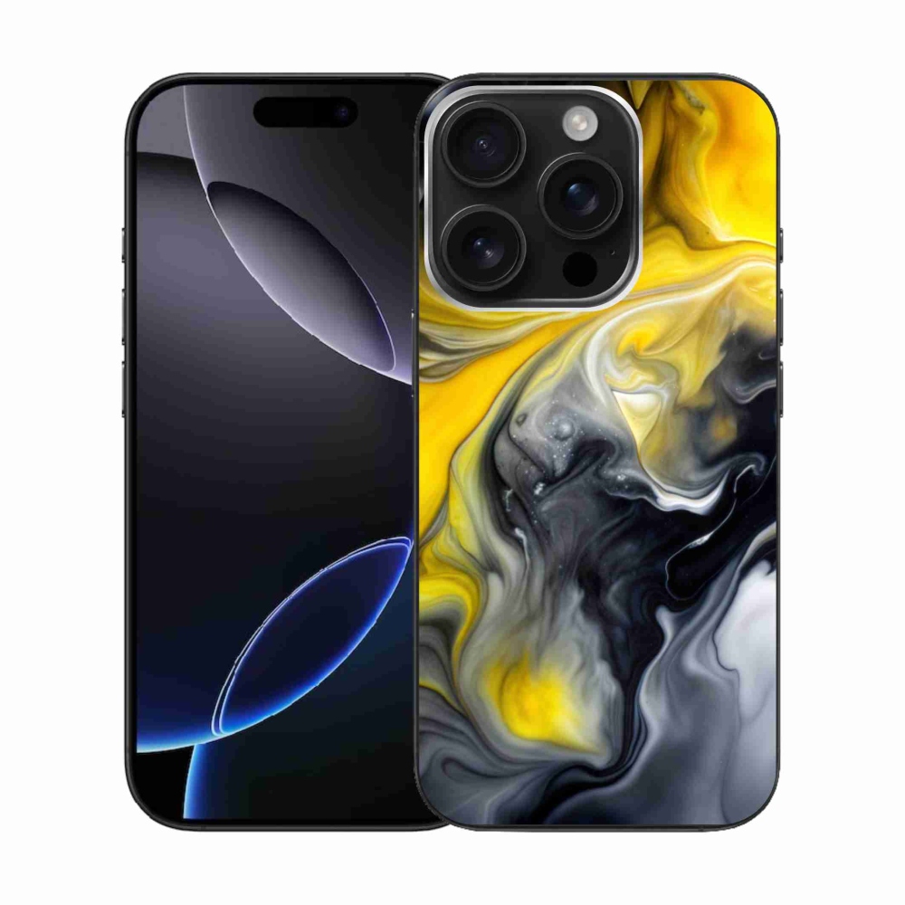 Gelový kryt mmCase na iPhone 16 Pro - abstraktní motiv 60