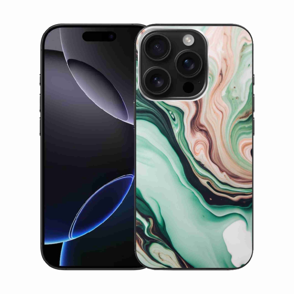Gelový kryt mmCase na iPhone 16 Pro - abstraktní motiv 62