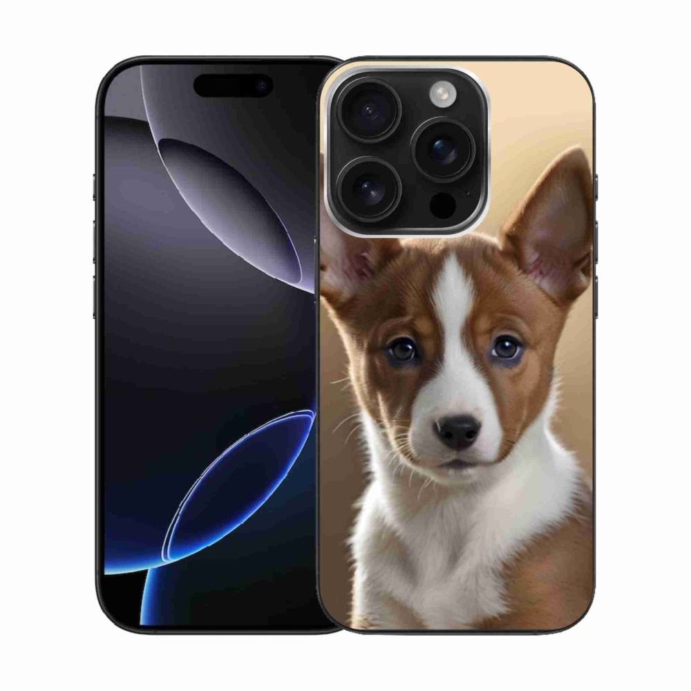 Gelový kryt mmCase na iPhone 16 Pro - basenji