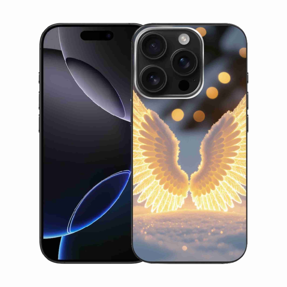 Gelový kryt mmCase na iPhone 16 Pro - křídla