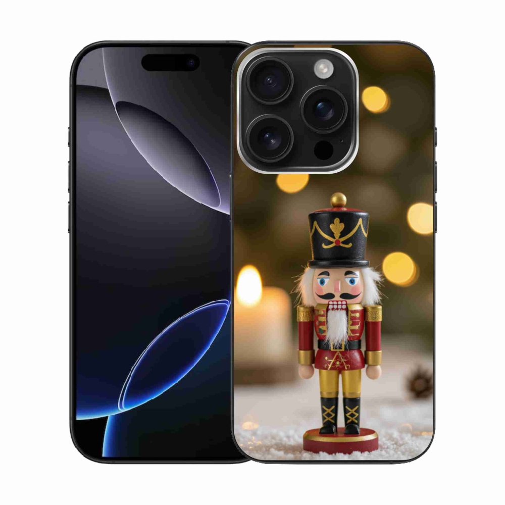Gelový kryt mmCase na iPhone 16 Pro - louskáček