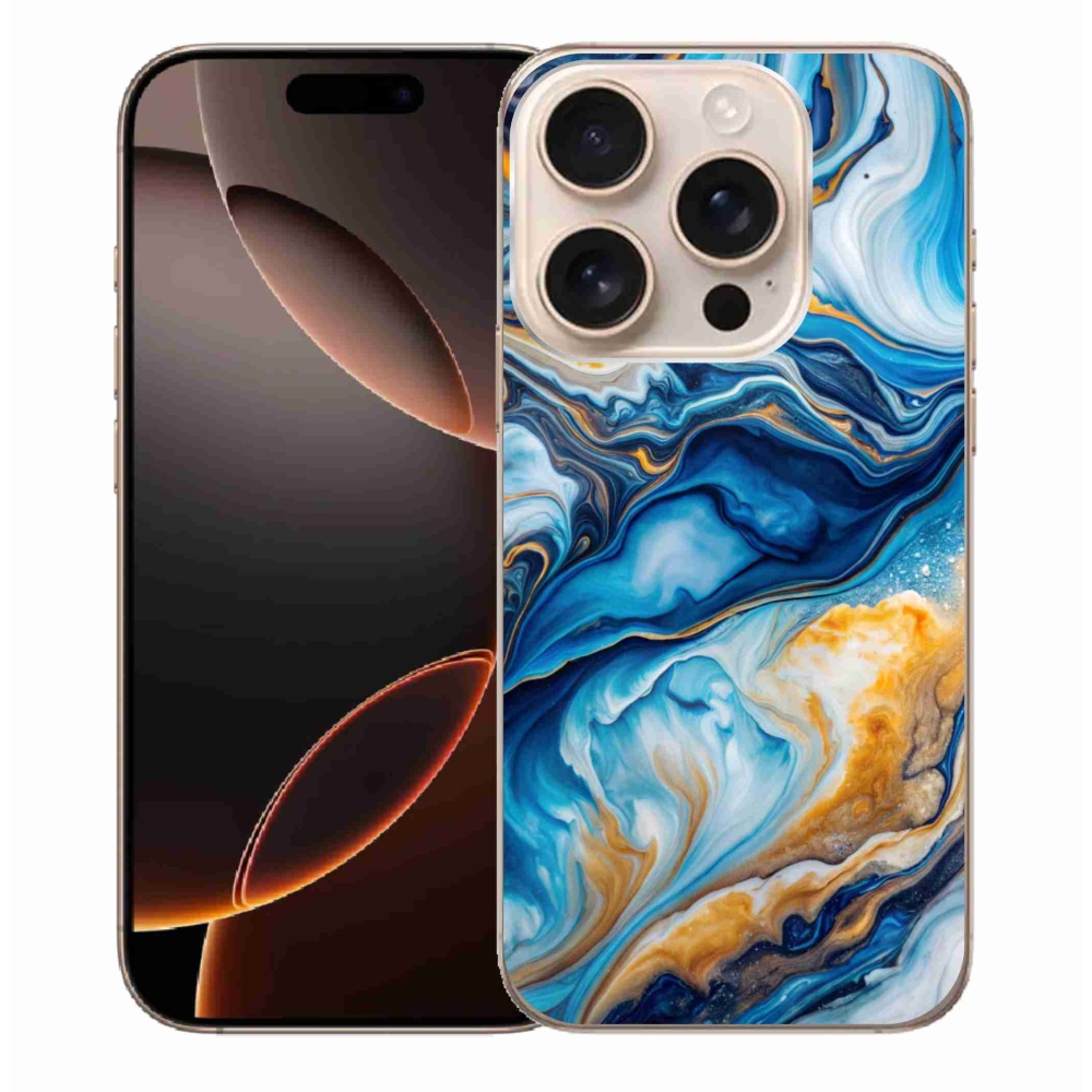 Gelový kryt mmCase na iPhone 16 Pro Max - abstraktní motiv 34