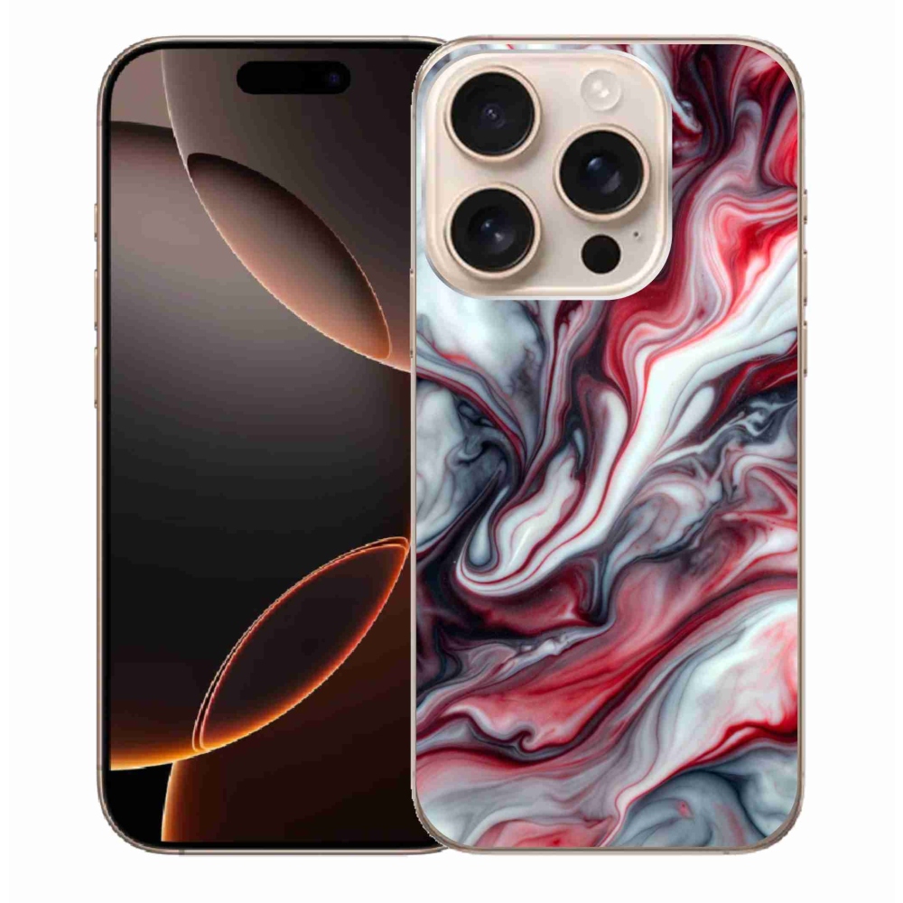 Gelový kryt mmCase na iPhone 16 Pro Max - abstraktní motiv 37
