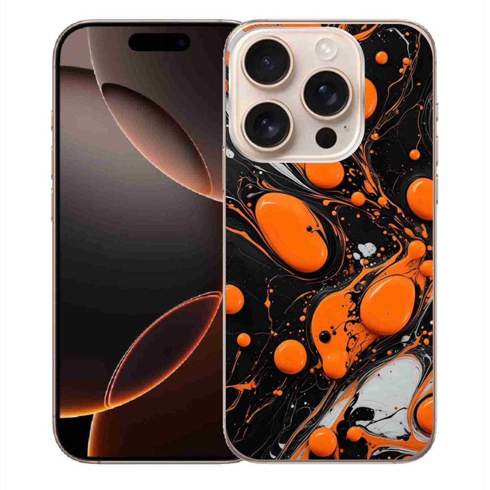 Gelový kryt mmCase na iPhone 16 Pro Max - abstraktní motiv 41