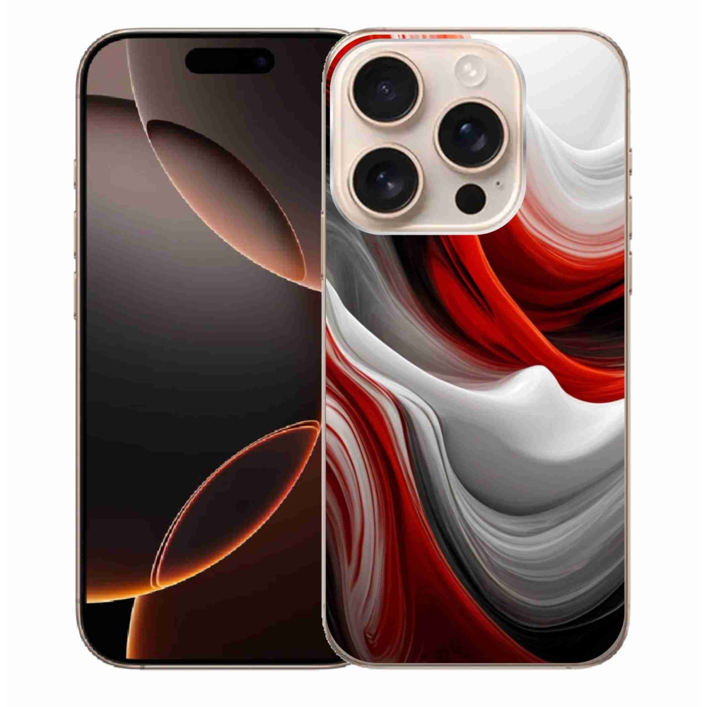Gelový kryt mmCase na iPhone 16 Pro Max - abstraktní motiv 47