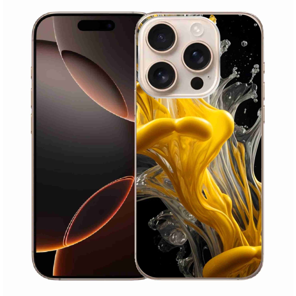 Gelový kryt mmCase na iPhone 16 Pro Max - abstraktní motiv 48