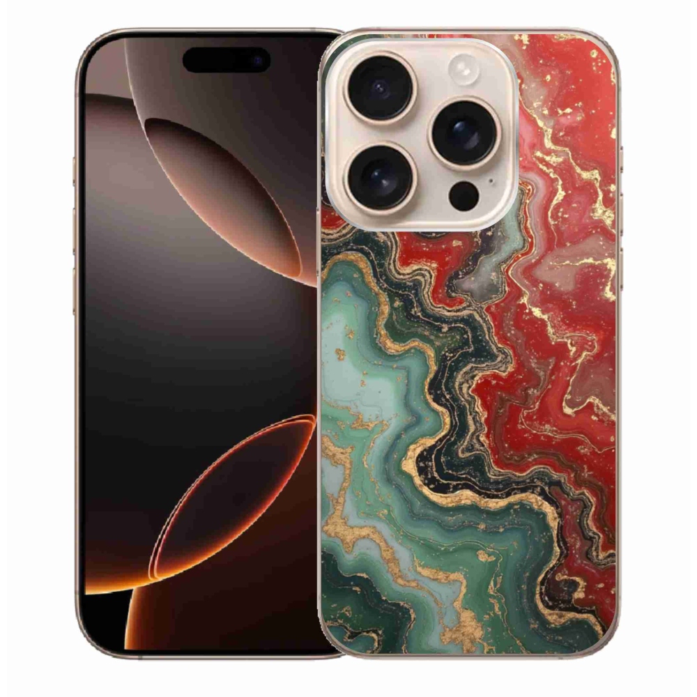 Gelový kryt mmCase na iPhone 16 Pro Max - abstraktní motiv 55