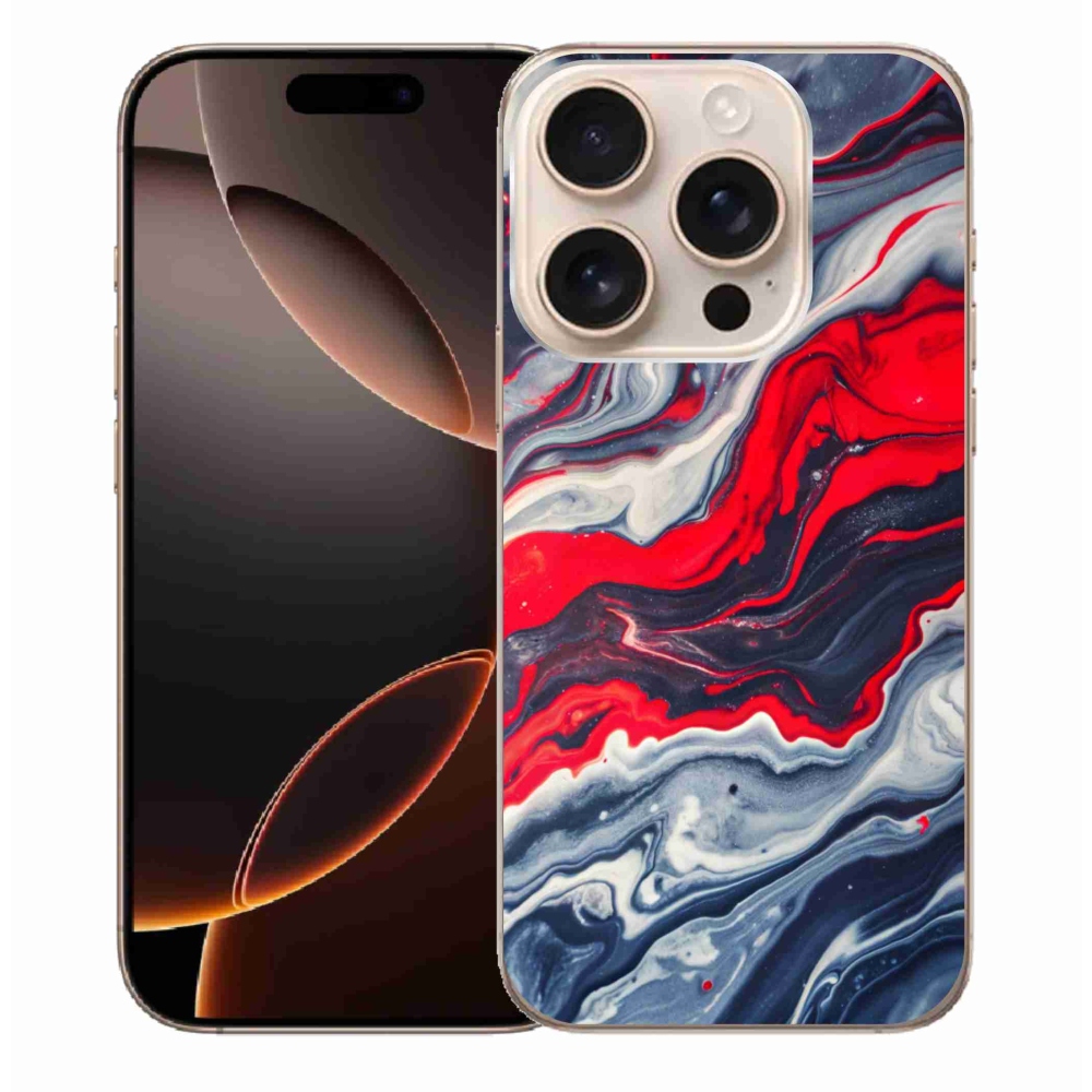 Gelový kryt mmCase na iPhone 16 Pro Max - abstraktní motiv 59
