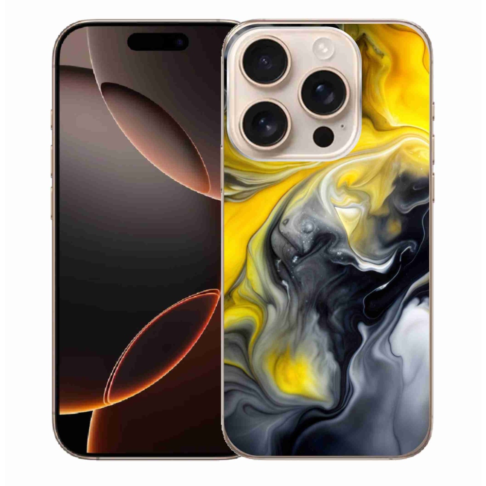 Gelový kryt mmCase na iPhone 16 Pro Max - abstraktní motiv 60