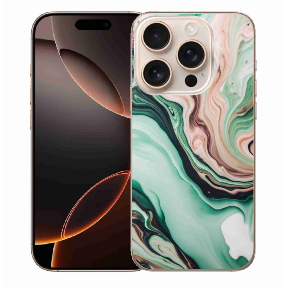 Gelový kryt mmCase na iPhone 16 Pro Max - abstraktní motiv 62
