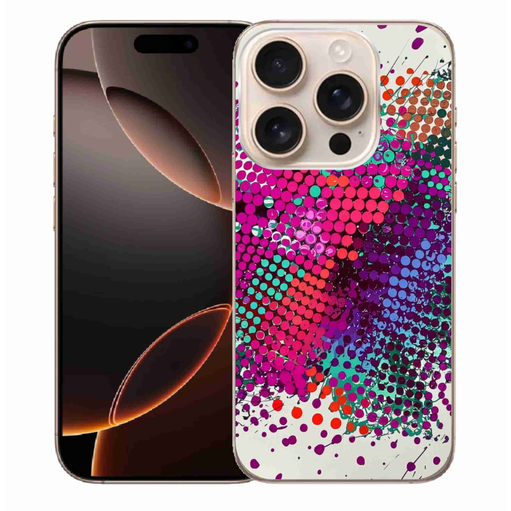 Gelový kryt mmCase na iPhone 16 Pro Max - abstraktní motiv 65