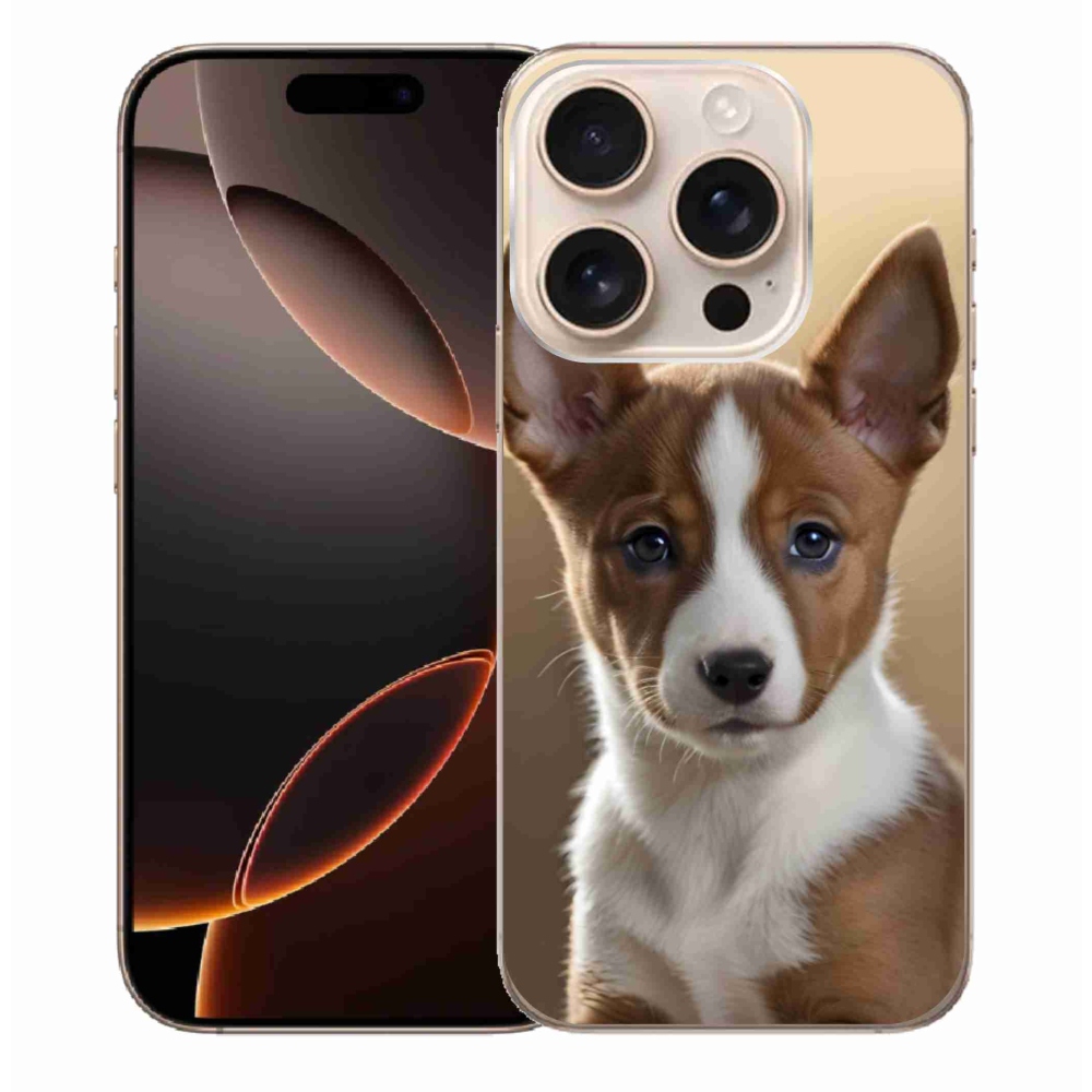 Gelový kryt mmCase na iPhone 16 Pro Max - basenji