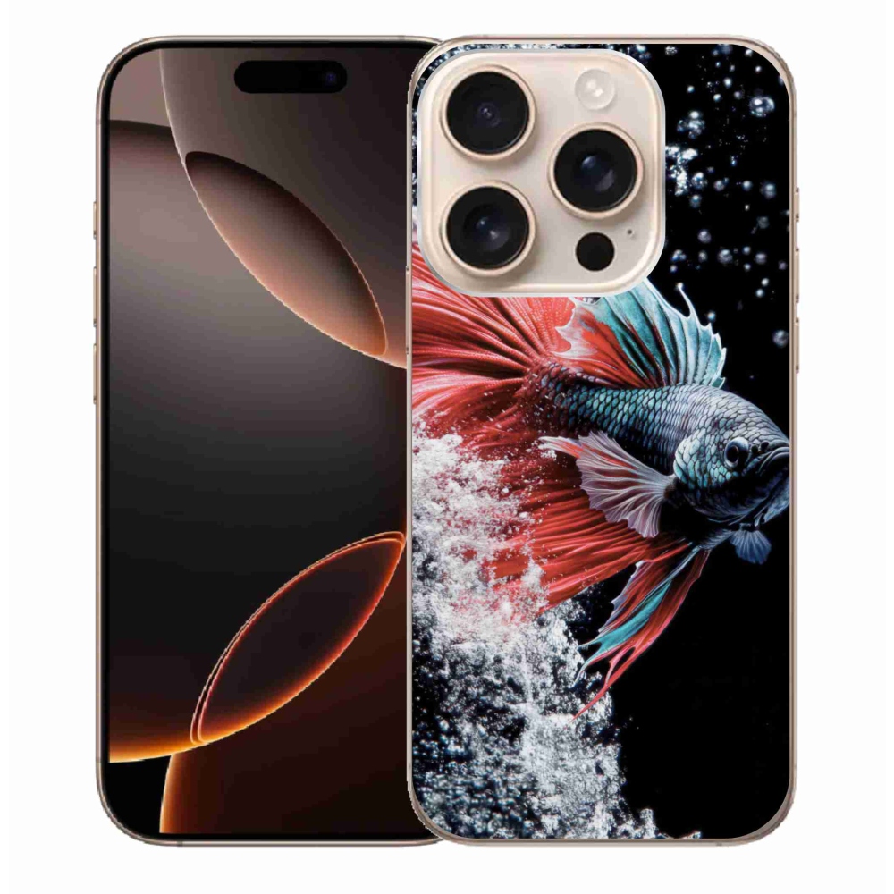 Gelový kryt mmCase na iPhone 16 Pro Max - bojovnice pestrá