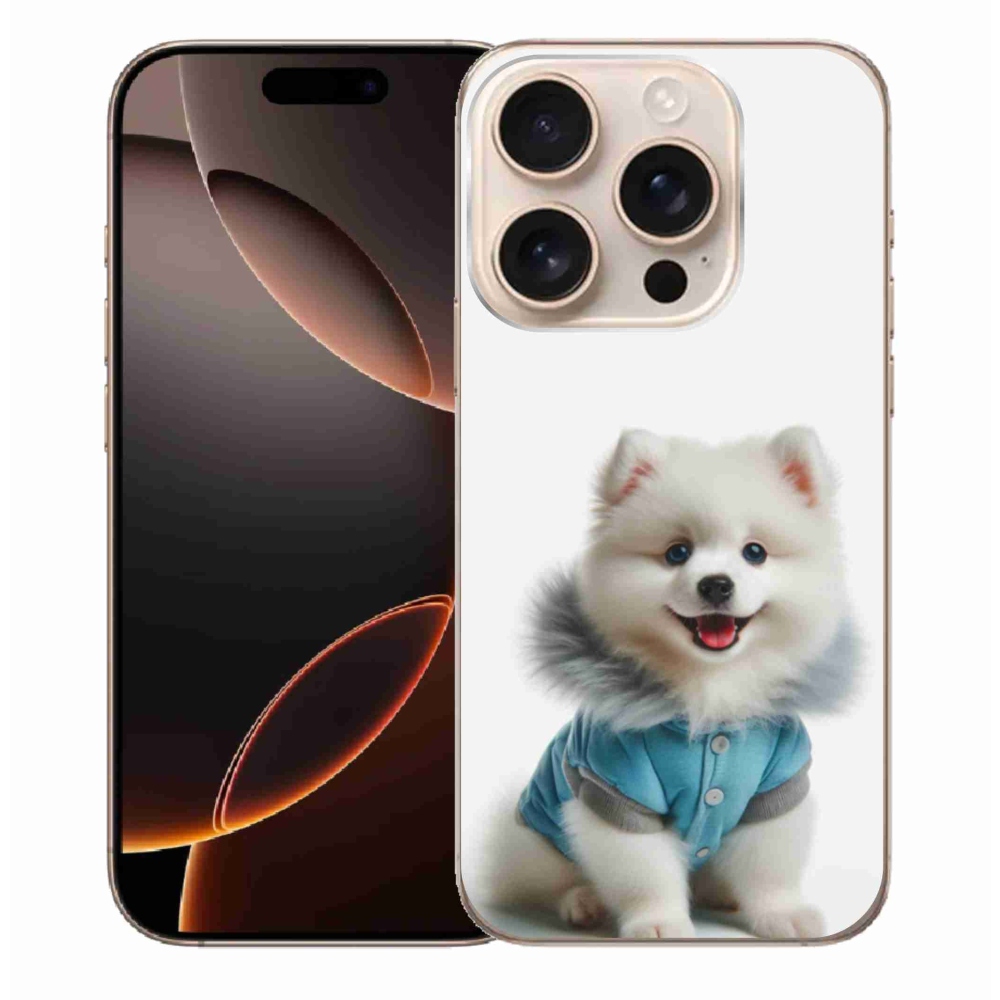 Gelový kryt mmCase na iPhone 16 Pro Max - pomeranian