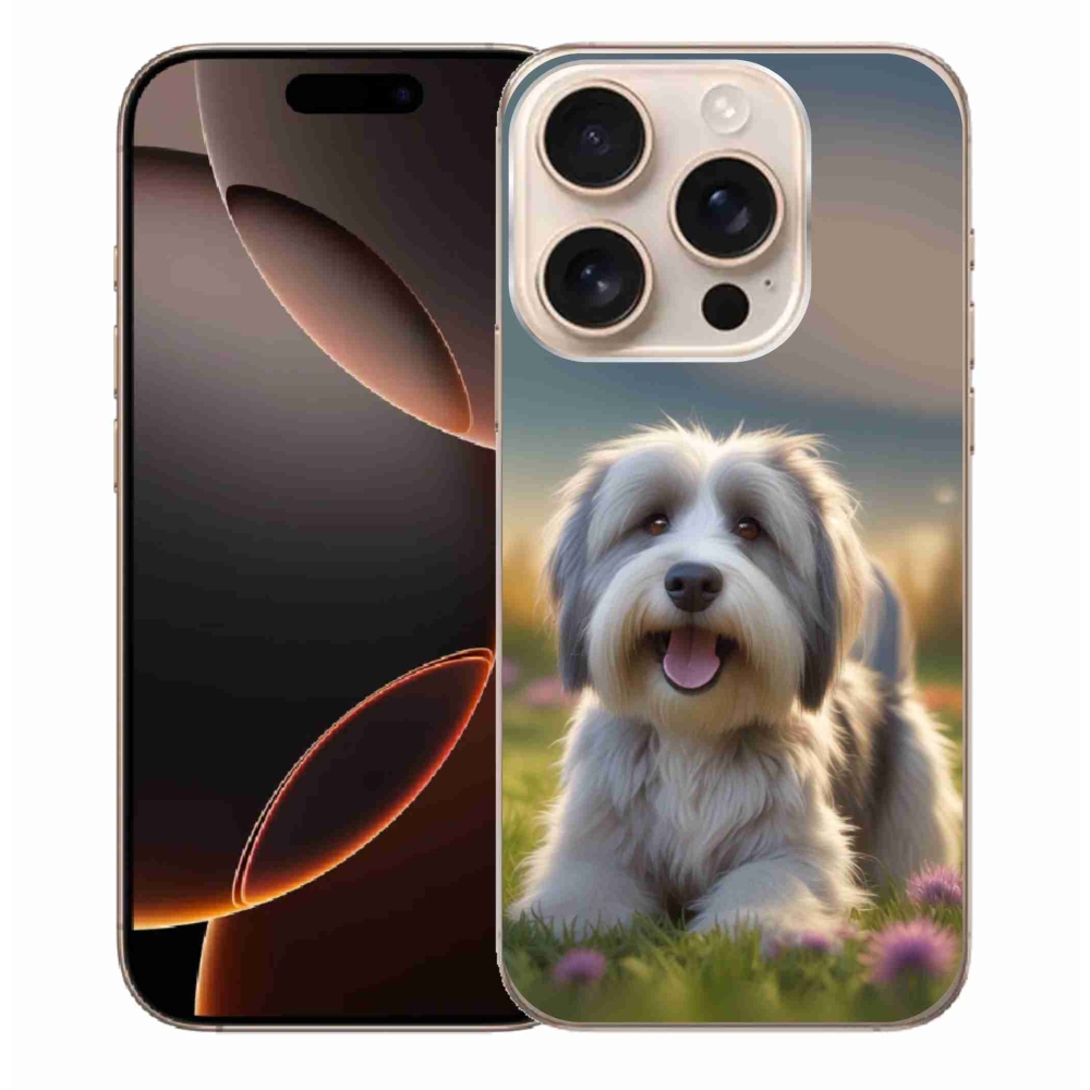 Gelový kryt mmCase na iPhone 16 Pro Max - roztomilý havanský psík