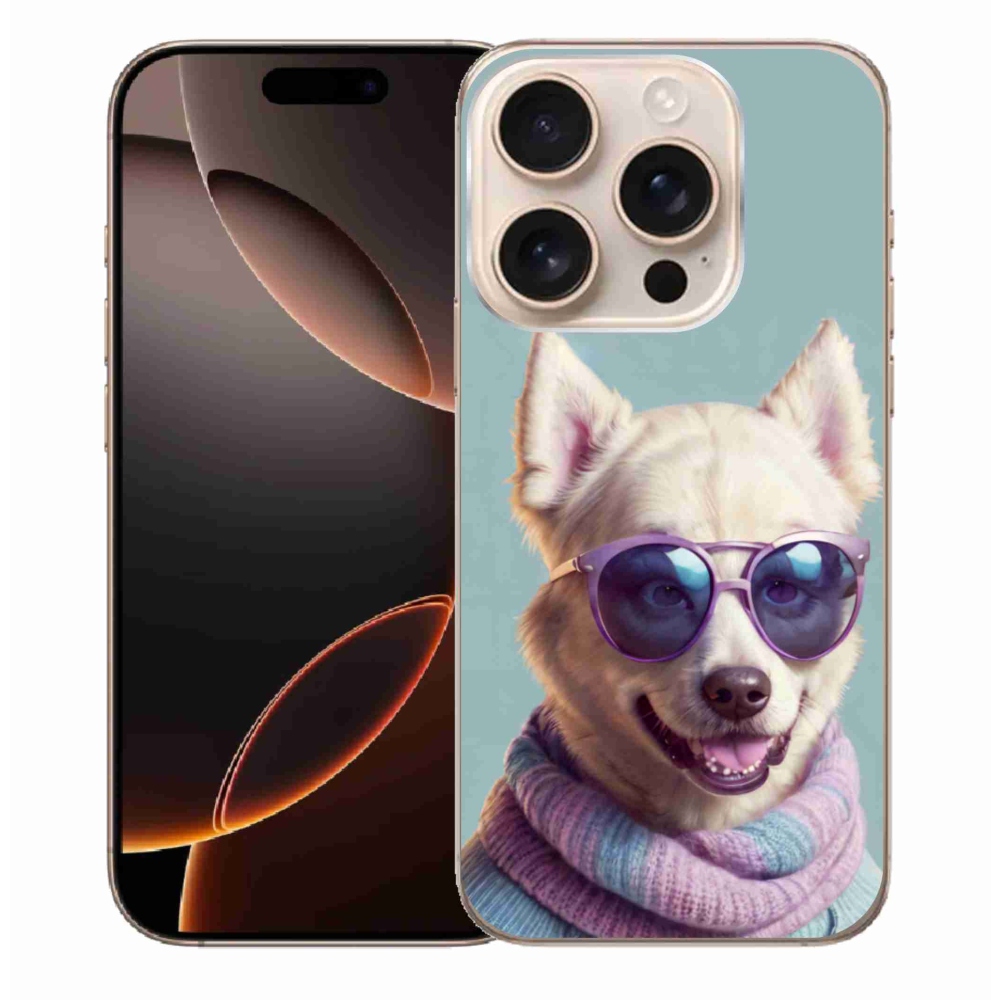 Gelový kryt mmCase na iPhone 16 Pro Max - stylový německý špic