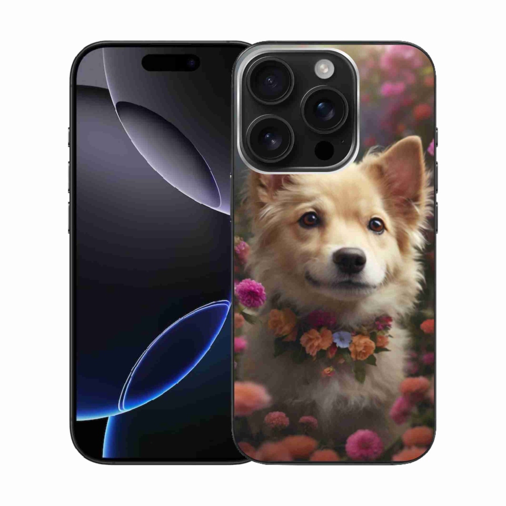 Gelový kryt mmCase na iPhone 16 Pro - německý špic