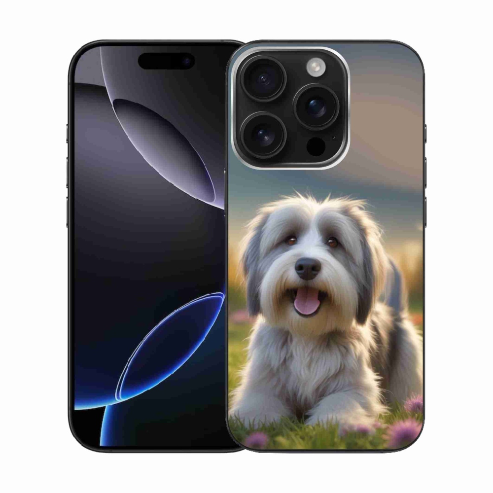 Gelový kryt mmCase na iPhone 16 Pro - roztomilý havanský psík