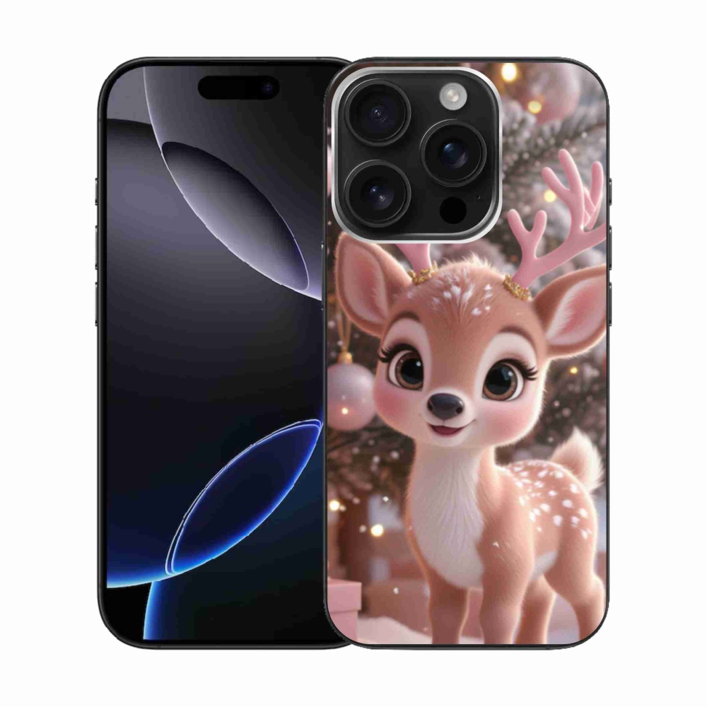 Gelový kryt mmCase na iPhone 16 Pro - roztomilý sob