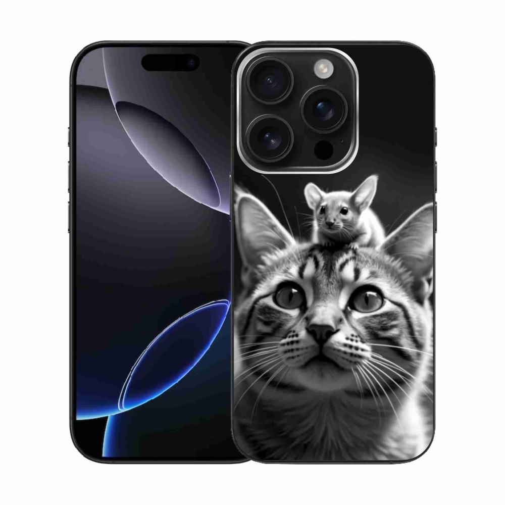 Gelový kryt mmCase na iPhone 16 Pro - zvířecí přátelství 2