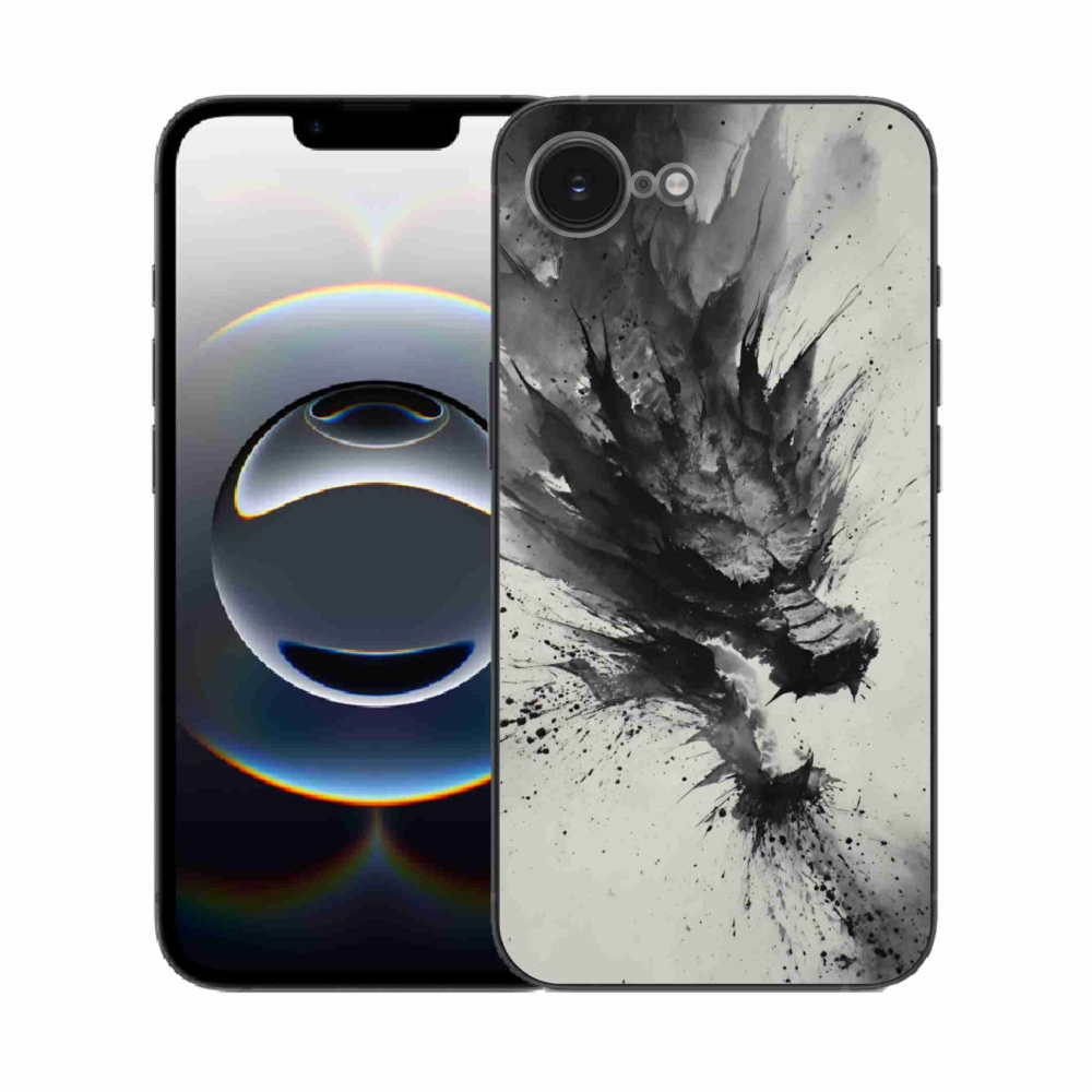 Gelový kryt mmCase na iPhone 16e - abstraktní motiv 32