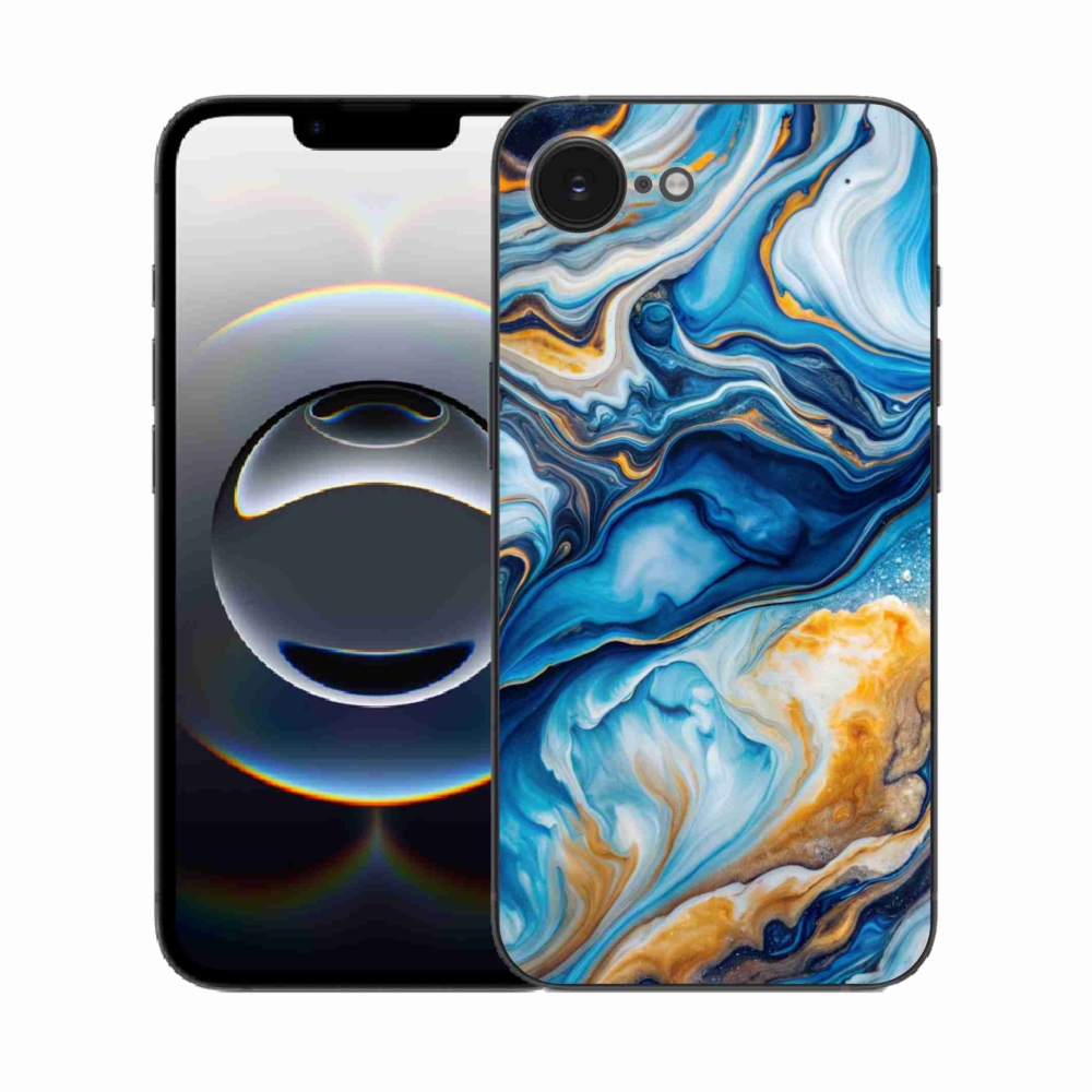 Gelový kryt mmCase na iPhone 16e - abstraktní motiv 34