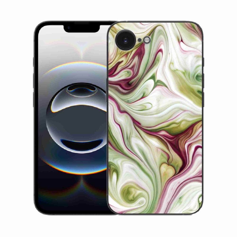 Gelový kryt mmCase na iPhone 16e - abstraktní motiv 36