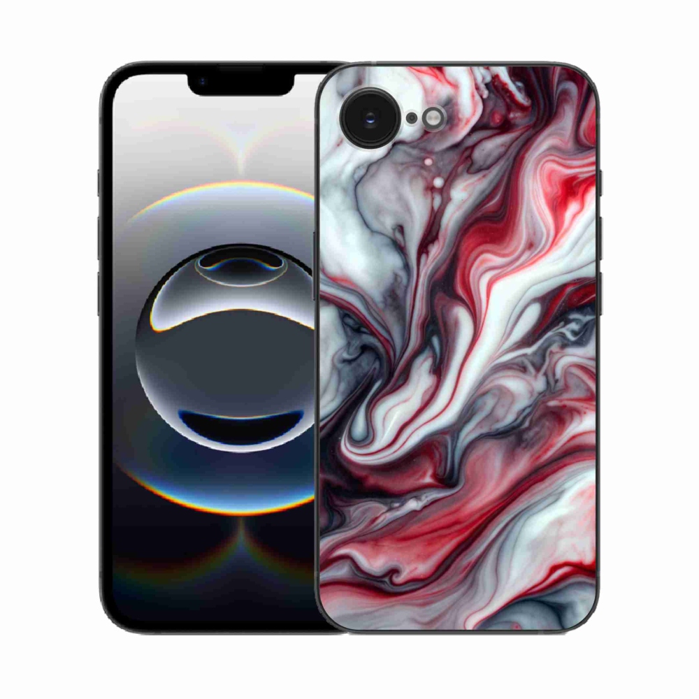 Gelový kryt mmCase na iPhone 16e - abstraktní motiv 37