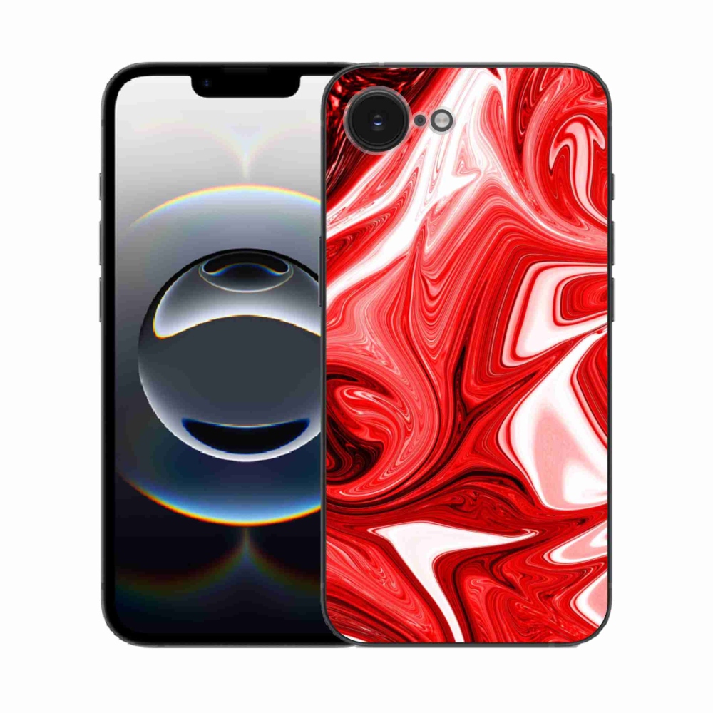 Gelový kryt mmCase na iPhone 16e - abstraktní motiv 43