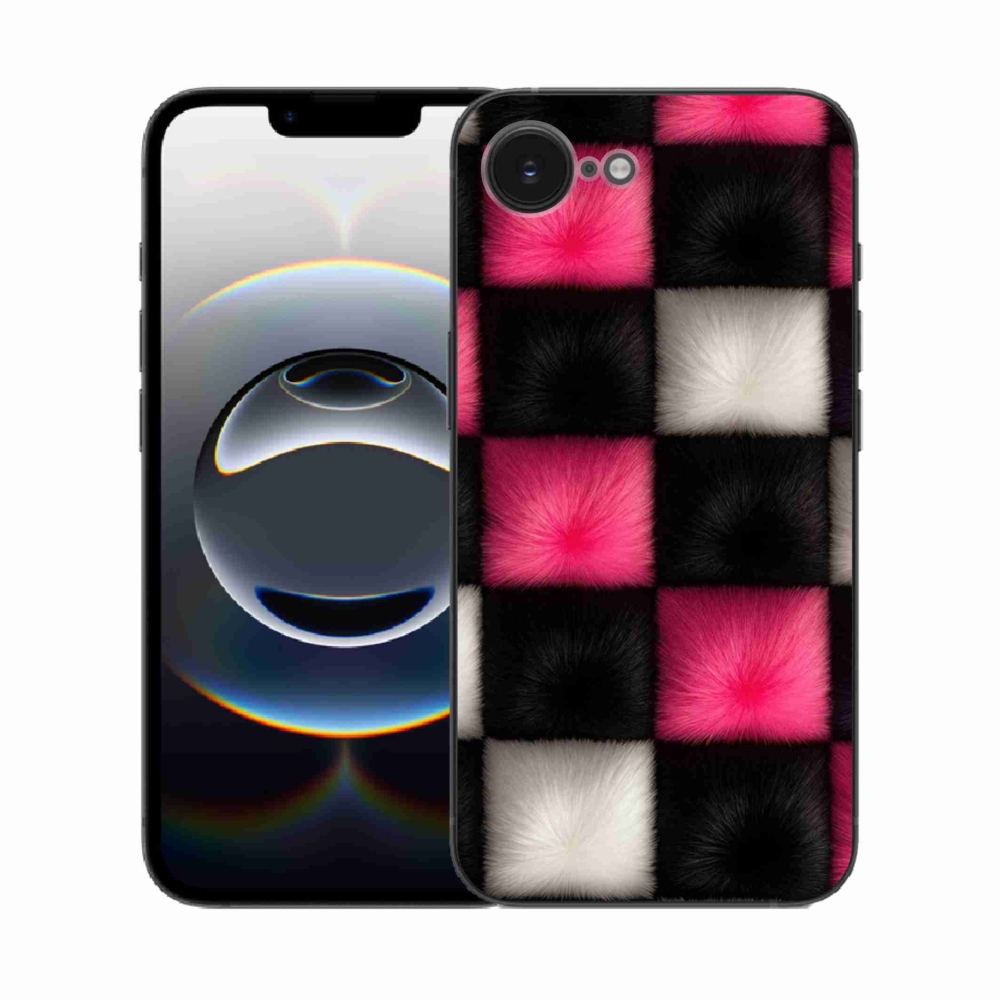 Gelový kryt mmCase na iPhone 16e - abstraktní motiv 44