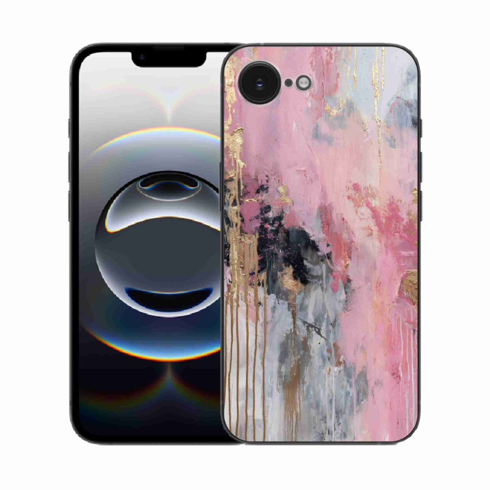 Gelový kryt mmCase na iPhone 16e - abstraktní motiv 49