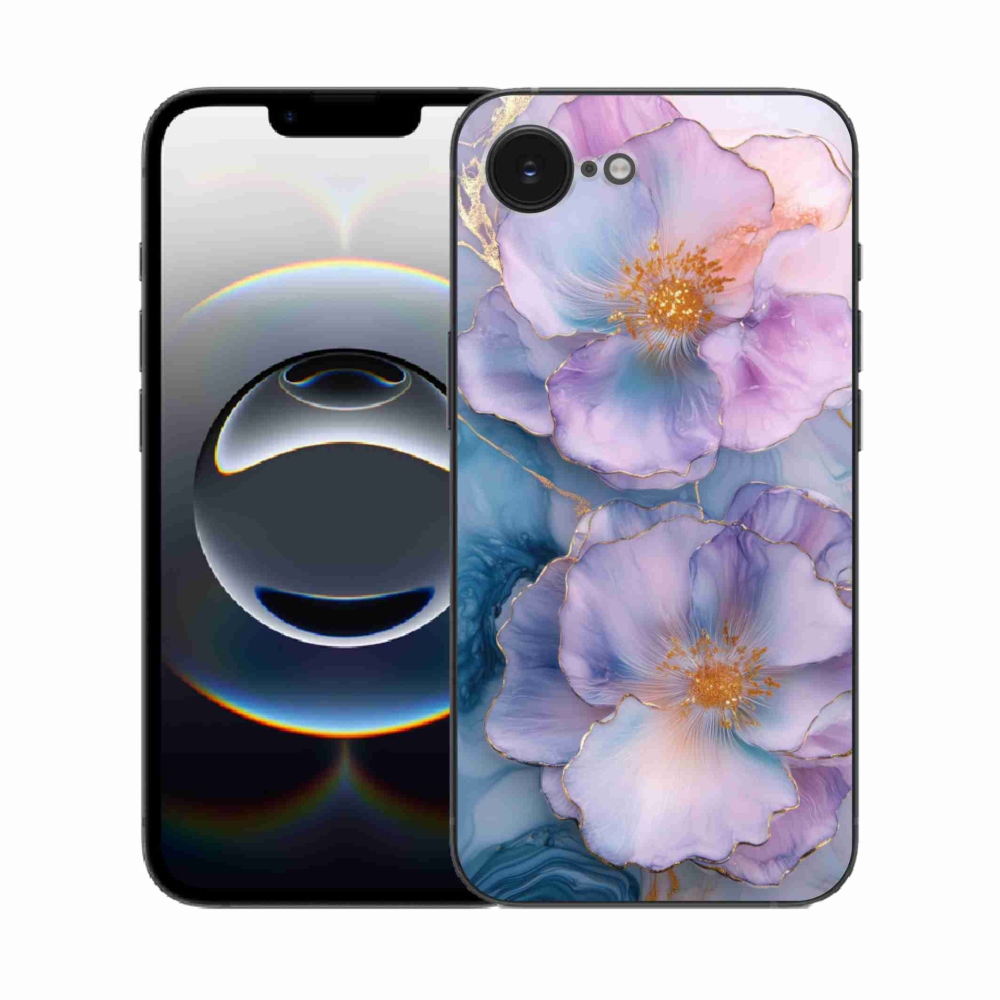 Gelový kryt mmCase na iPhone 16e - abstraktní motiv 51